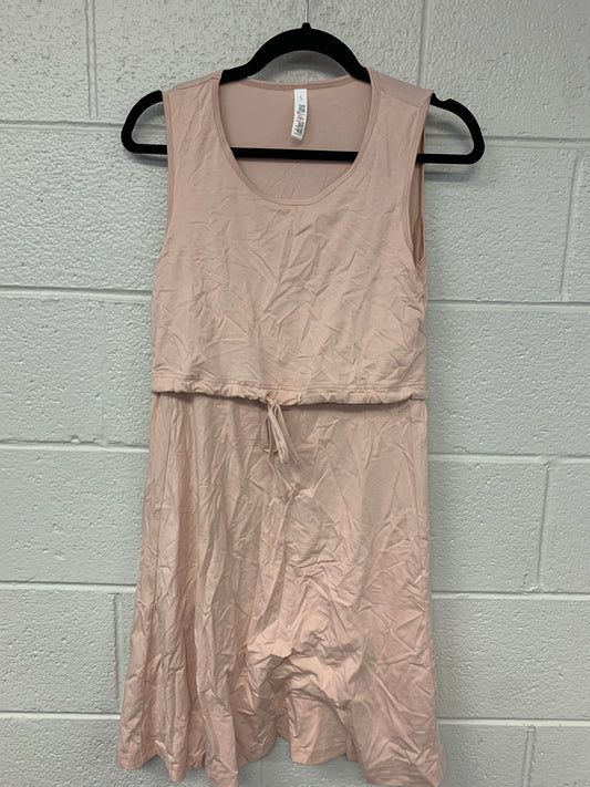 Outlet 7198 - Latched Mama Drawstring Tank Dress 2.0 - Blush - Small