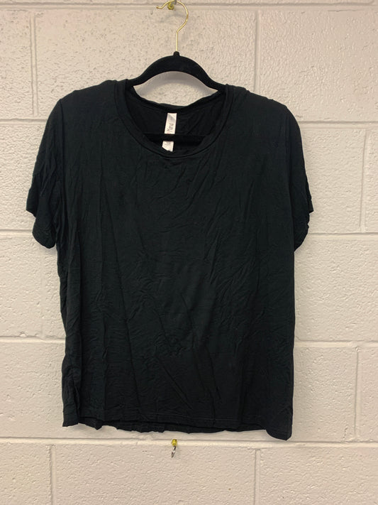 Outlet 7212 - Latched Mama Classic Crewneck Nursing Tee - Black - Large