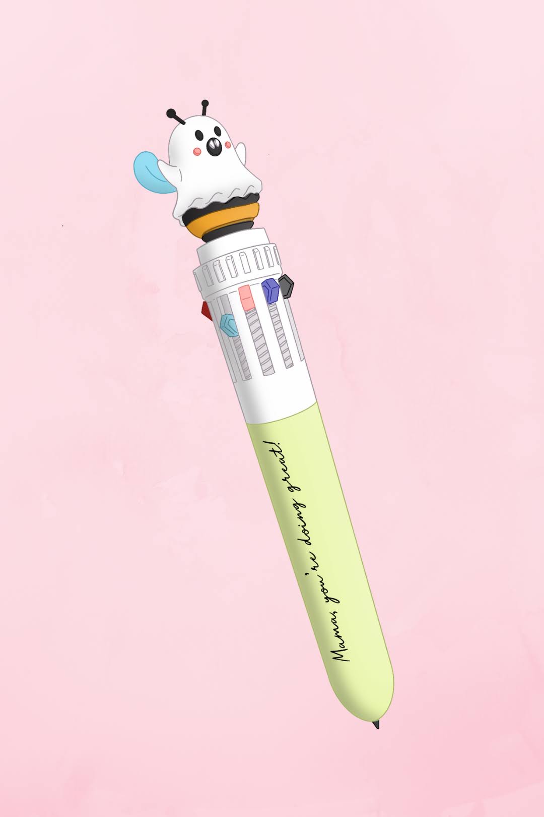 Latched Mama Boo-Bee 10 Color Pen