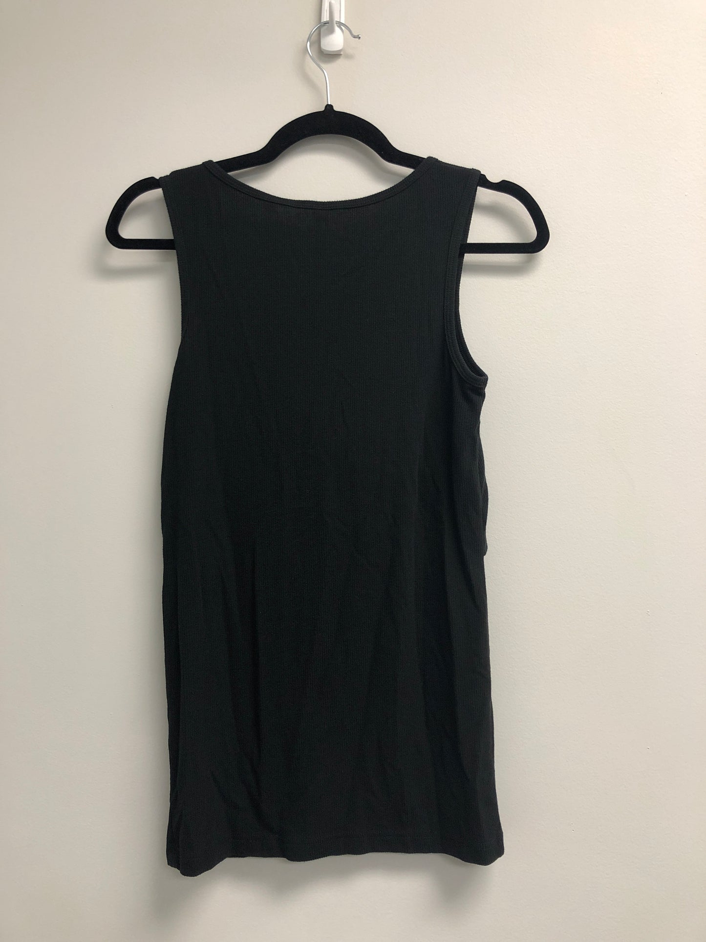 Outlet 7044 - Latched Mama Ribbed Nursing Tank - Black - Extra Small