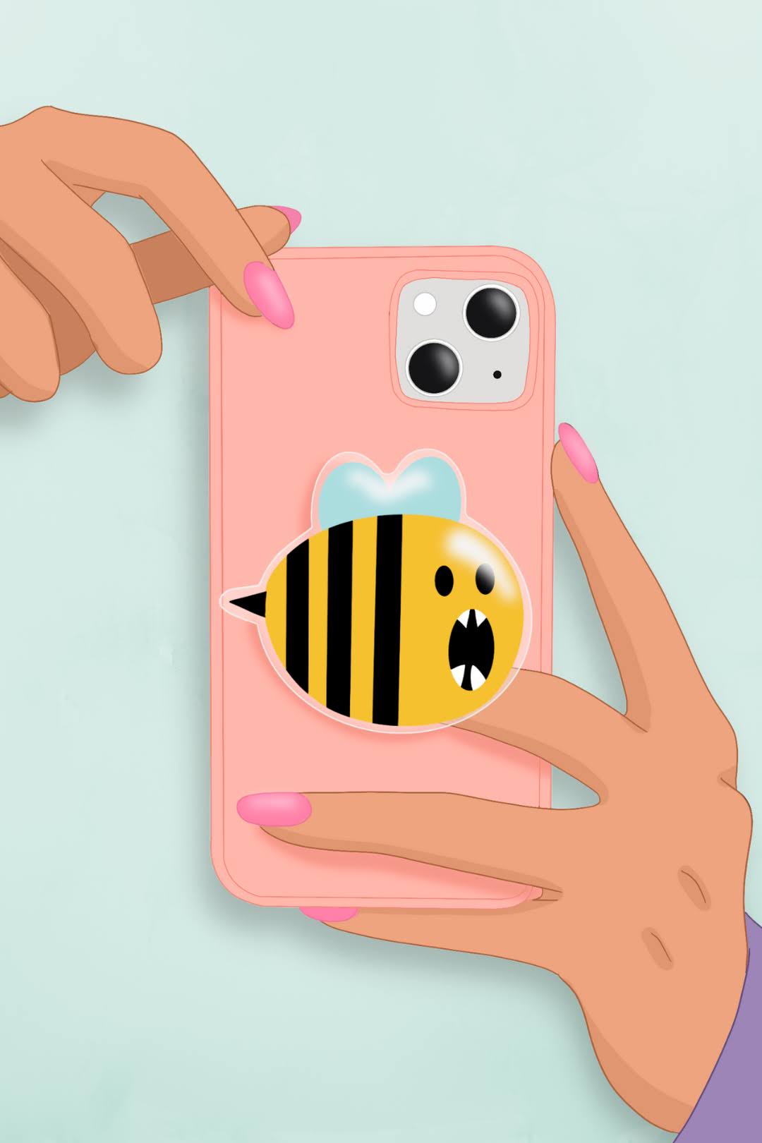 Latched Mama Phone Grip Holder