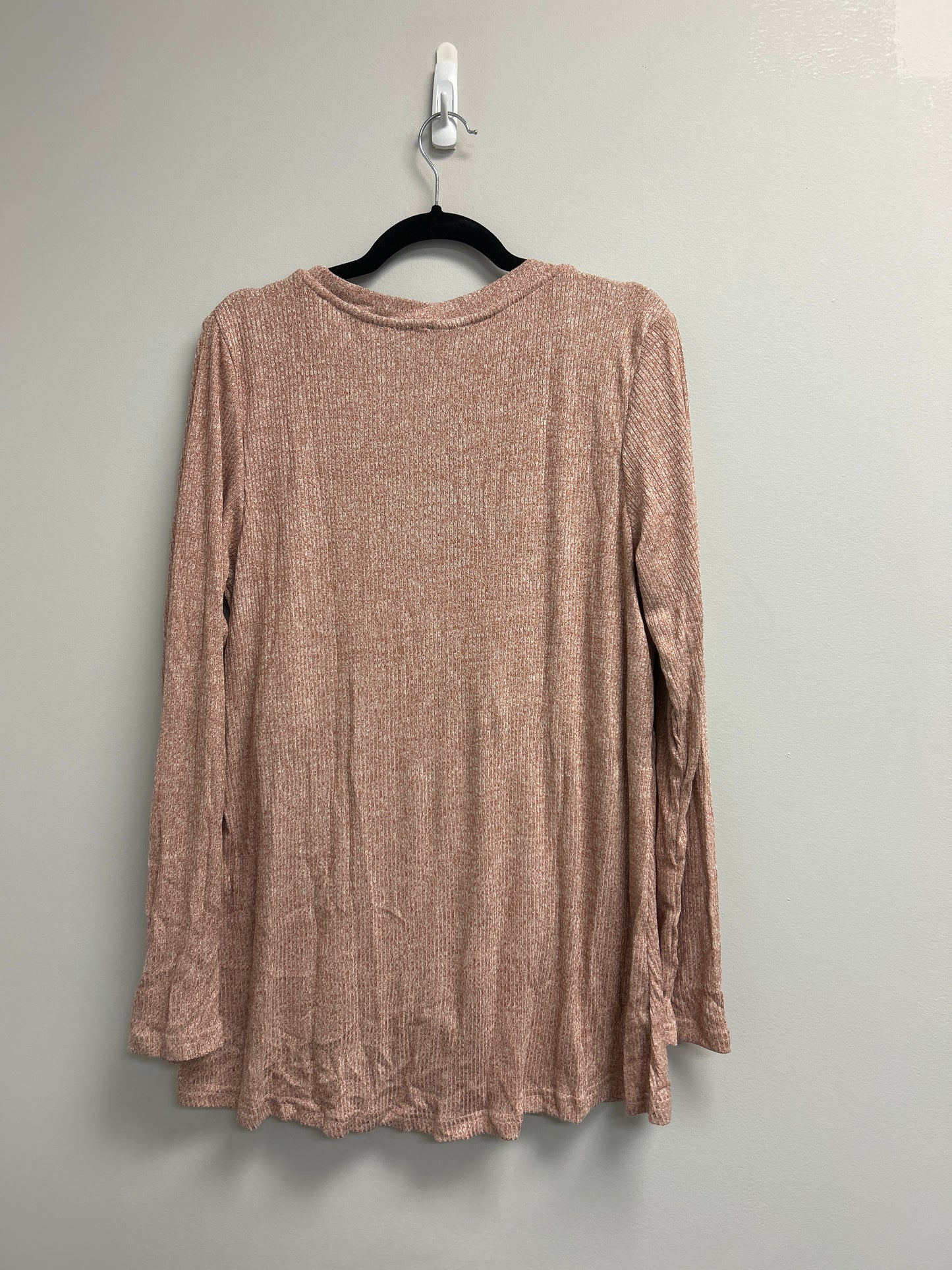 Outlet 7183 - Latched Mama Long Sleeve Twist Front Nursing Top - Final Sale - SANDSTONE - Extra Large