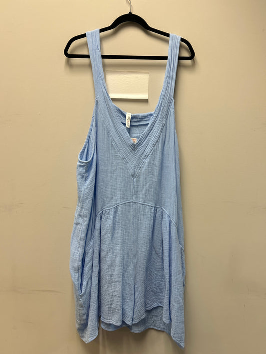 Outlet 7293 - Latched Mama Coastline Nursing Overalls - Final Sale - SKYBLUE - 2X