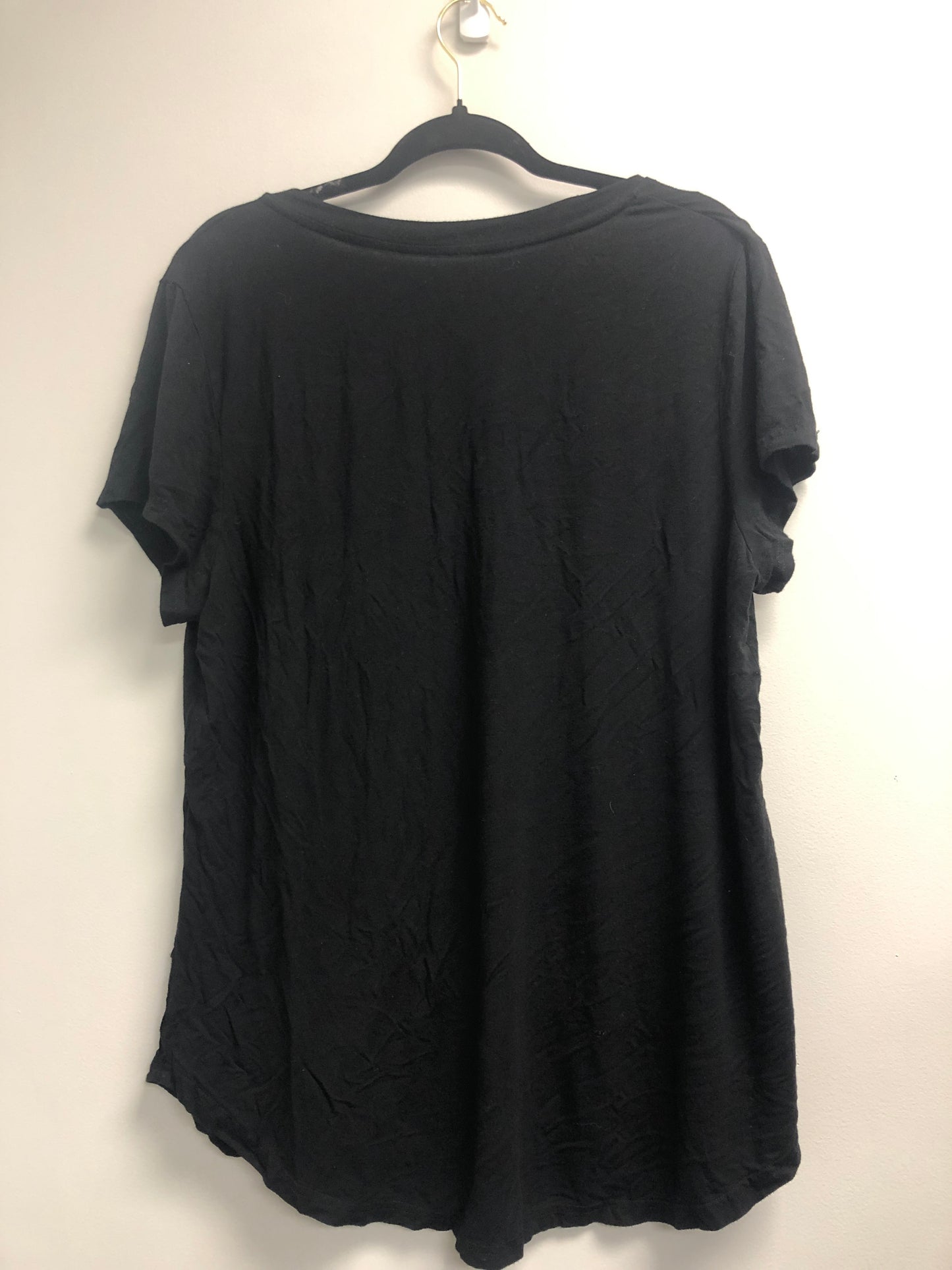 Outlet 7123 - Latched Mama Cool Nursing Tee - Final Sale - Black - 1X