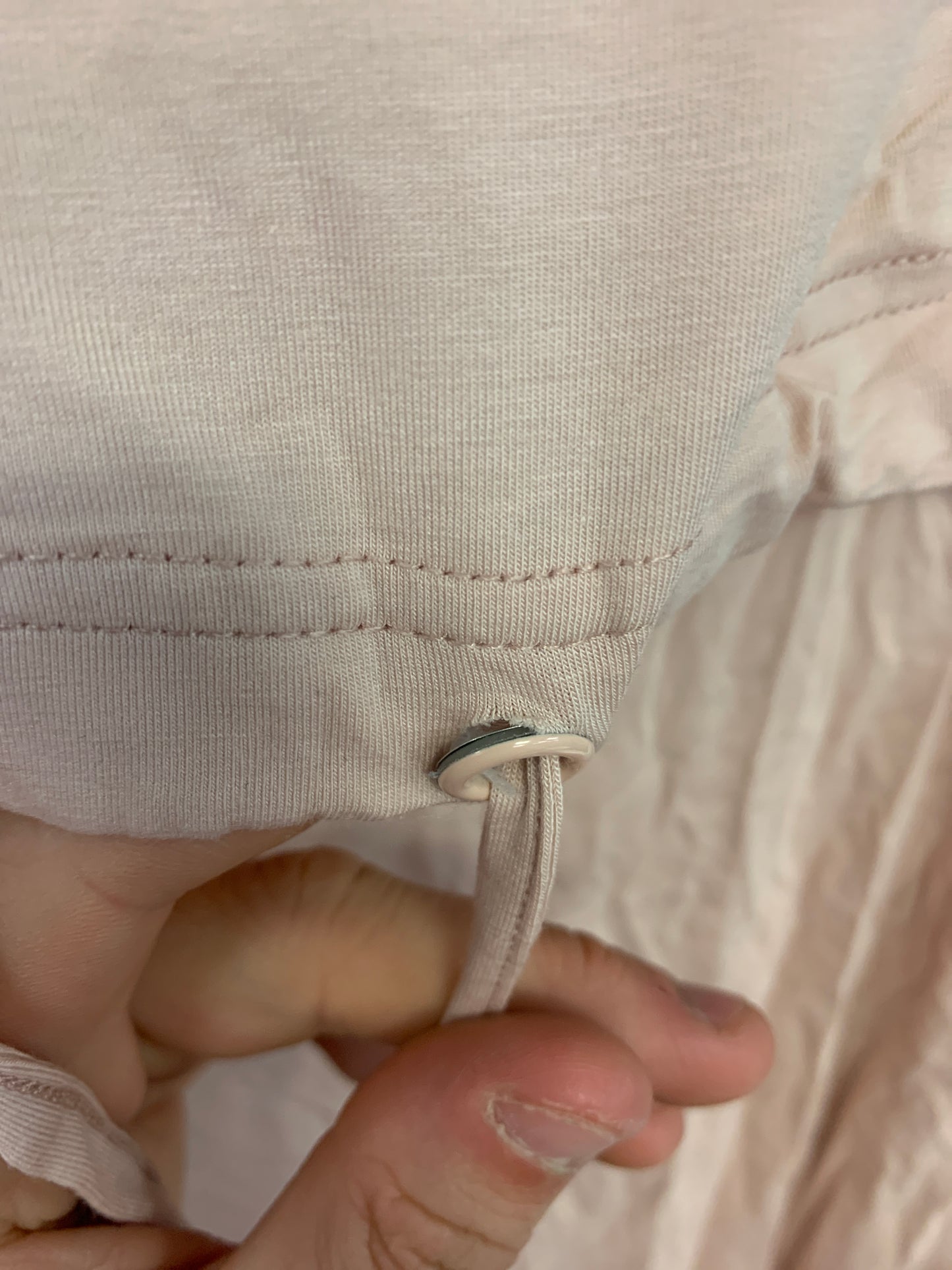 Outlet 7196 - Latched Mama Drawstring Tank Dress 2.0 - Blush - 1X