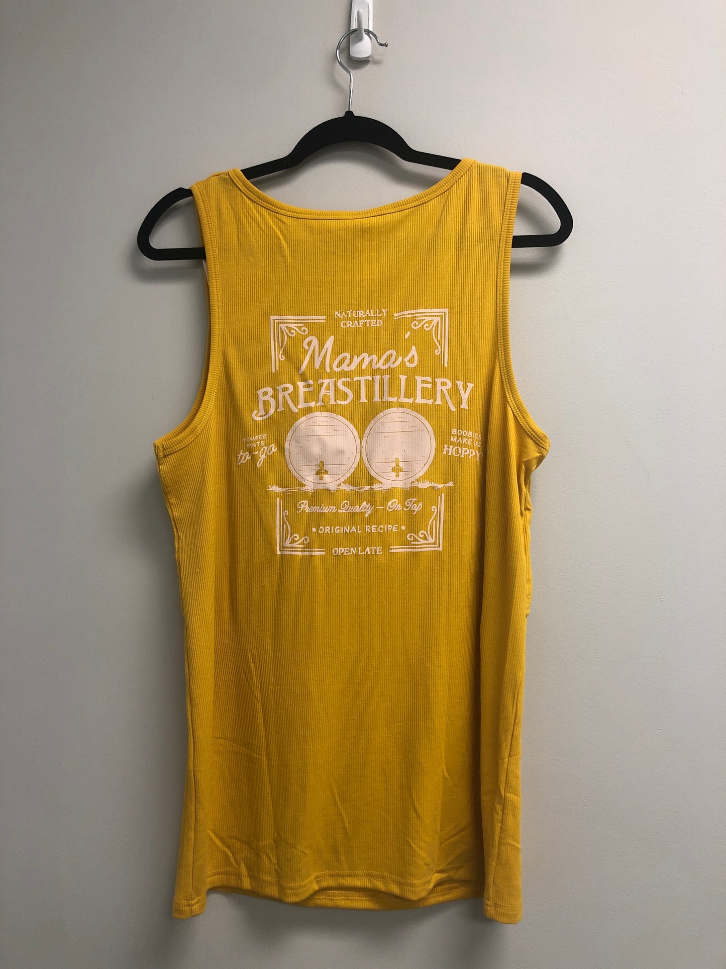 Outlet 6807 - Latched Mama Ribbed Nursing Tank - Marigold - Extra Large