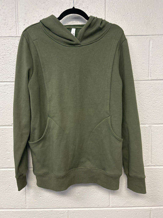 Outlet 7236 - The Latched Mama Heavy Hoodie - Green - Large