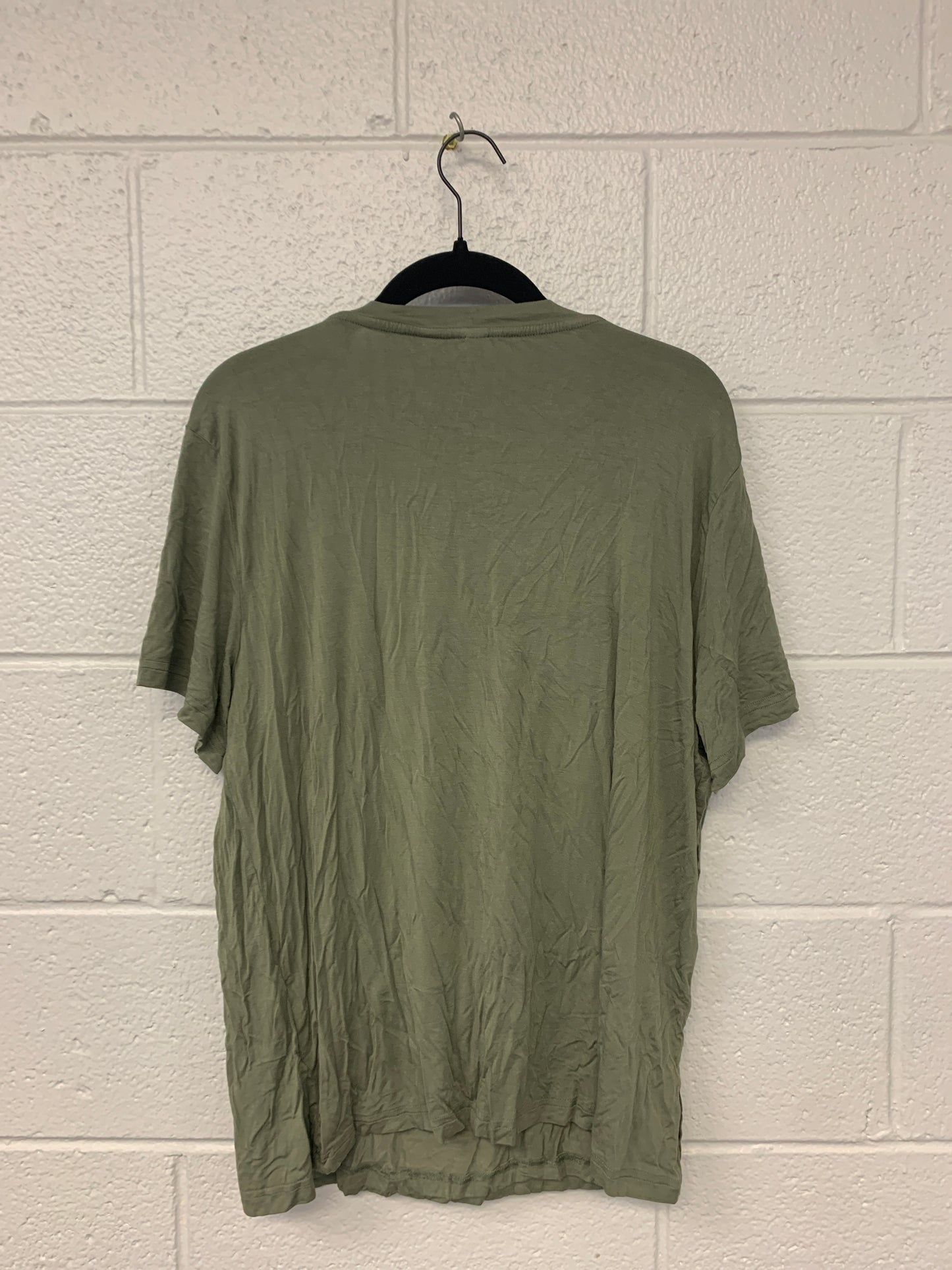 Outlet 7216 - Latched Mama Classic Crewneck Nursing Tee - Moss - Extra Large