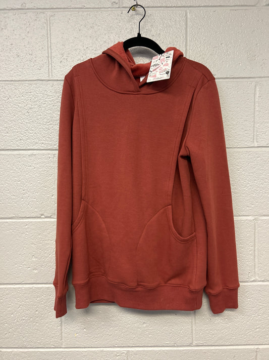 Outlet 7237 - The Latched Mama Heavy Hoodie - Boo Bees - Rust - Large