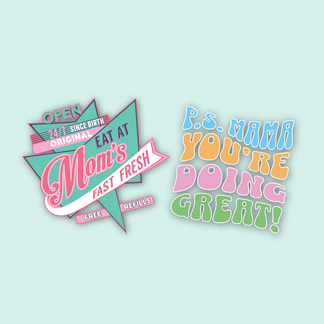 Latched Mama Decal Sticker