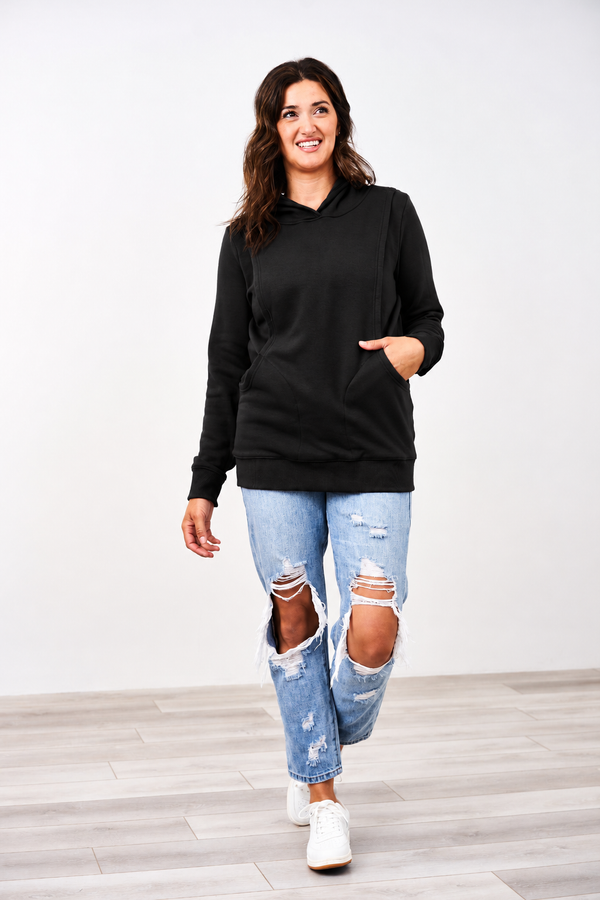 The Latched Mama Heavy Nursing Hoodie
