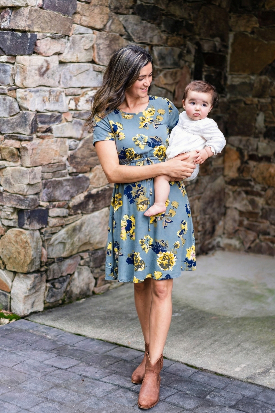 Latched Mama Drawstring T-Shirt Nursing Dress