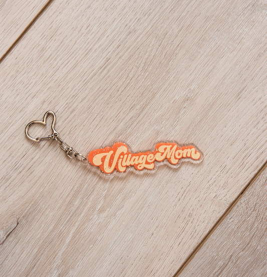 Latched Mama Village Mom Keychain