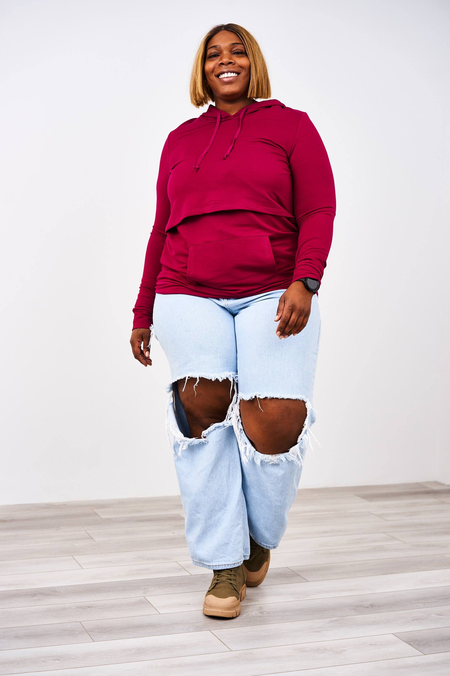 Latched Mama Cloud Nursing Hoodie