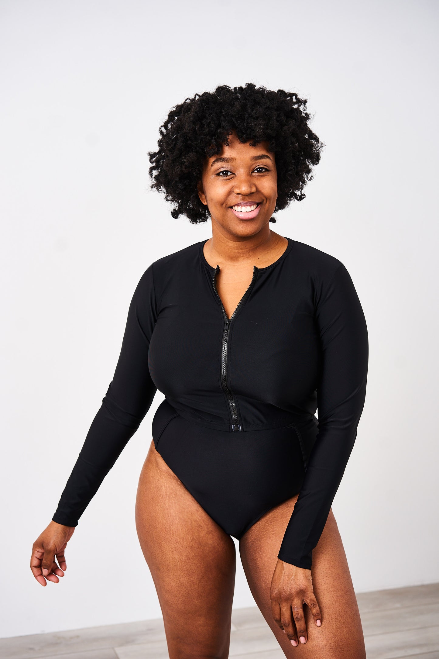 Latched Mama Long Sleeve Swim Zip Nursing Cover Up - Final Sale