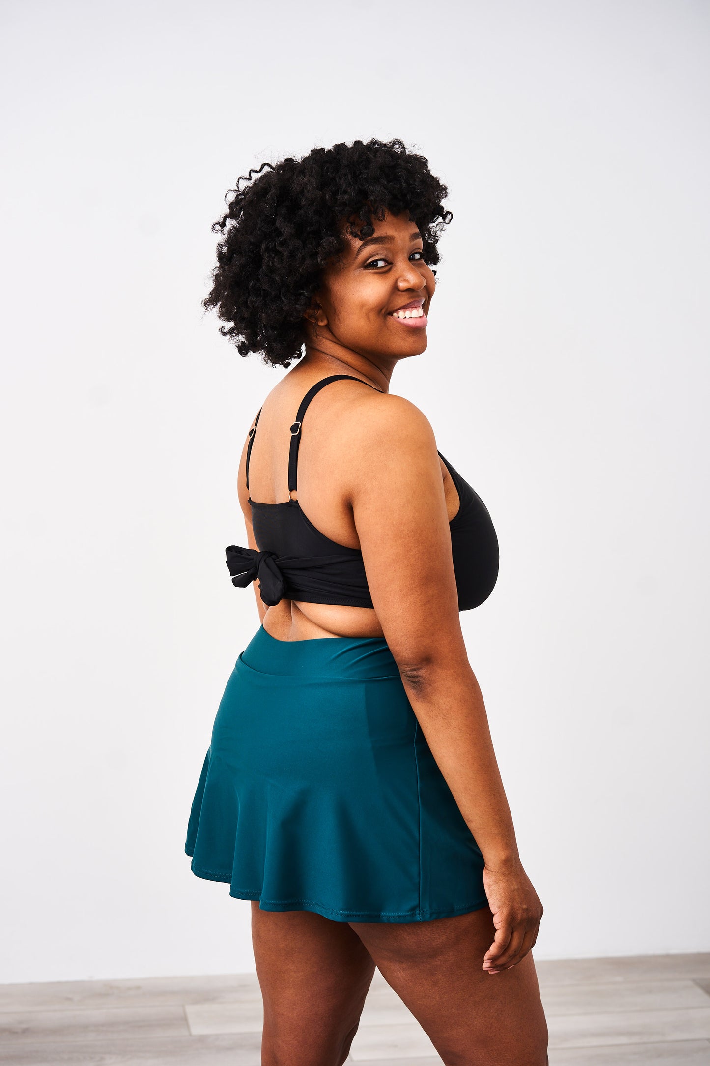 Latched Mama Tie Back Nursing Swim Top