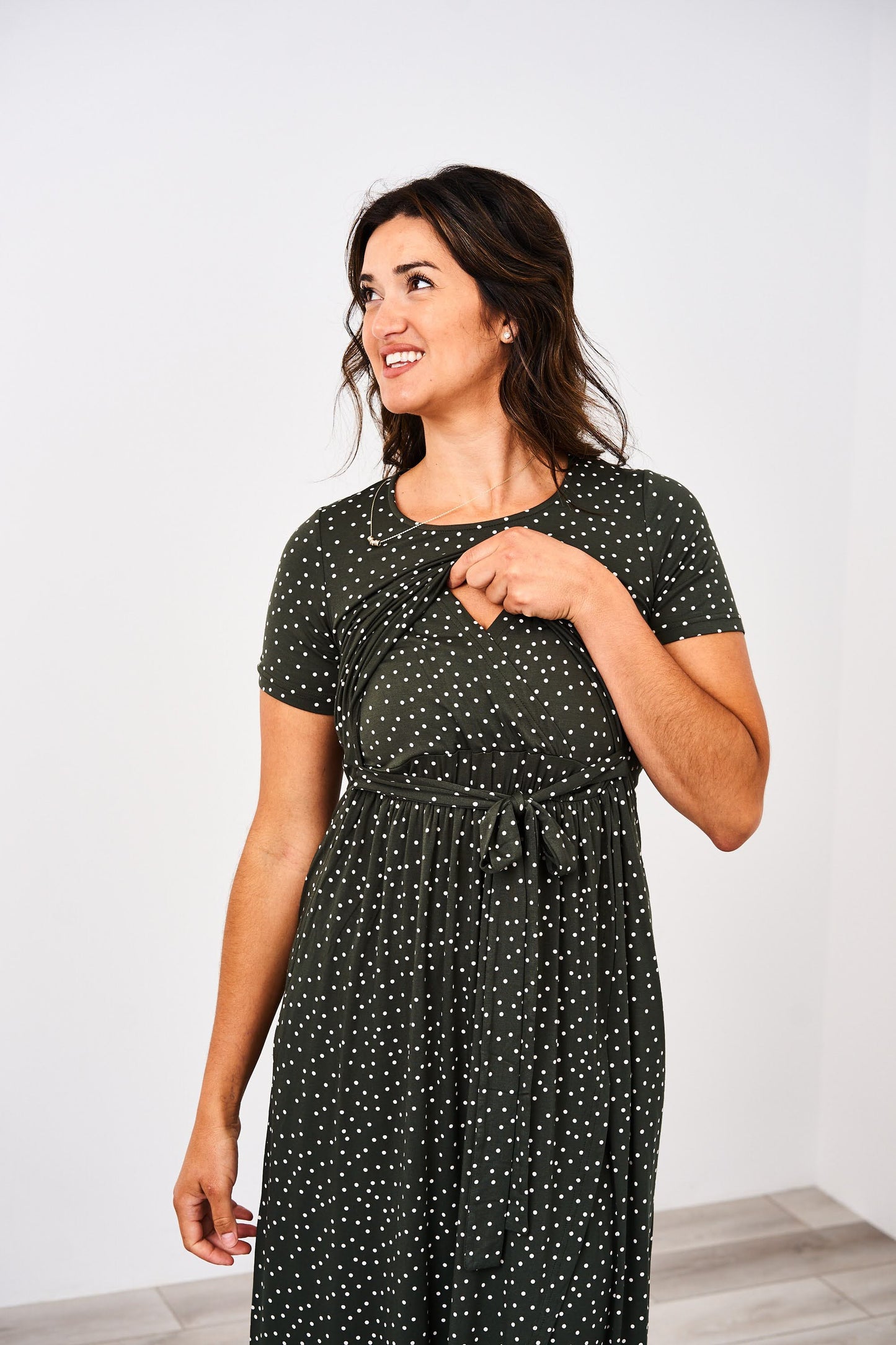 Latched Mama Petal Maxi Nursing Dress