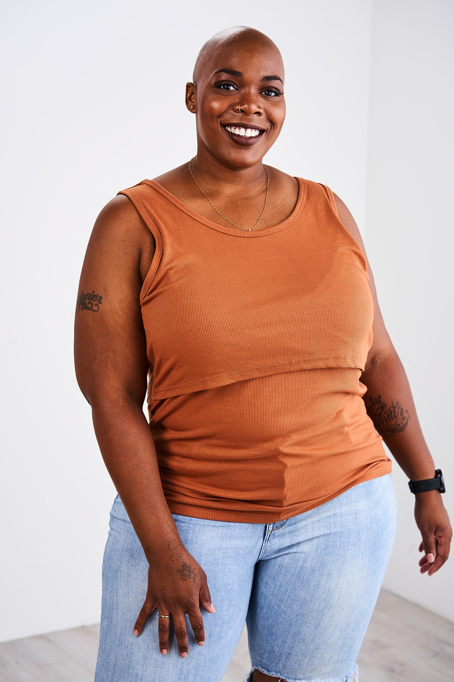 Latched Mama Ribbed Nursing Tank