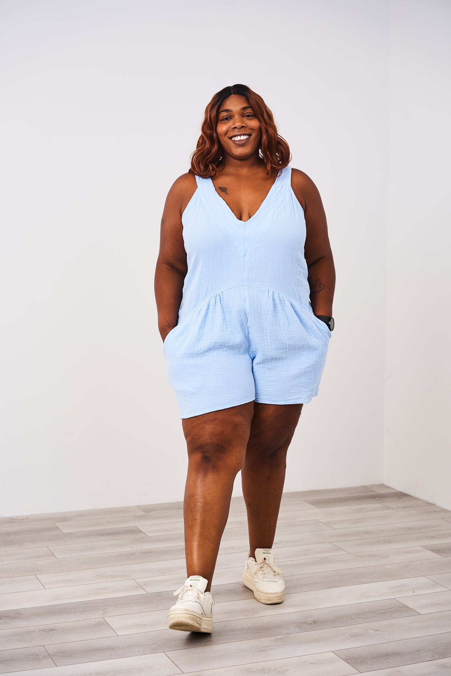 Latched Mama Coastline Nursing Overalls - Final Sale