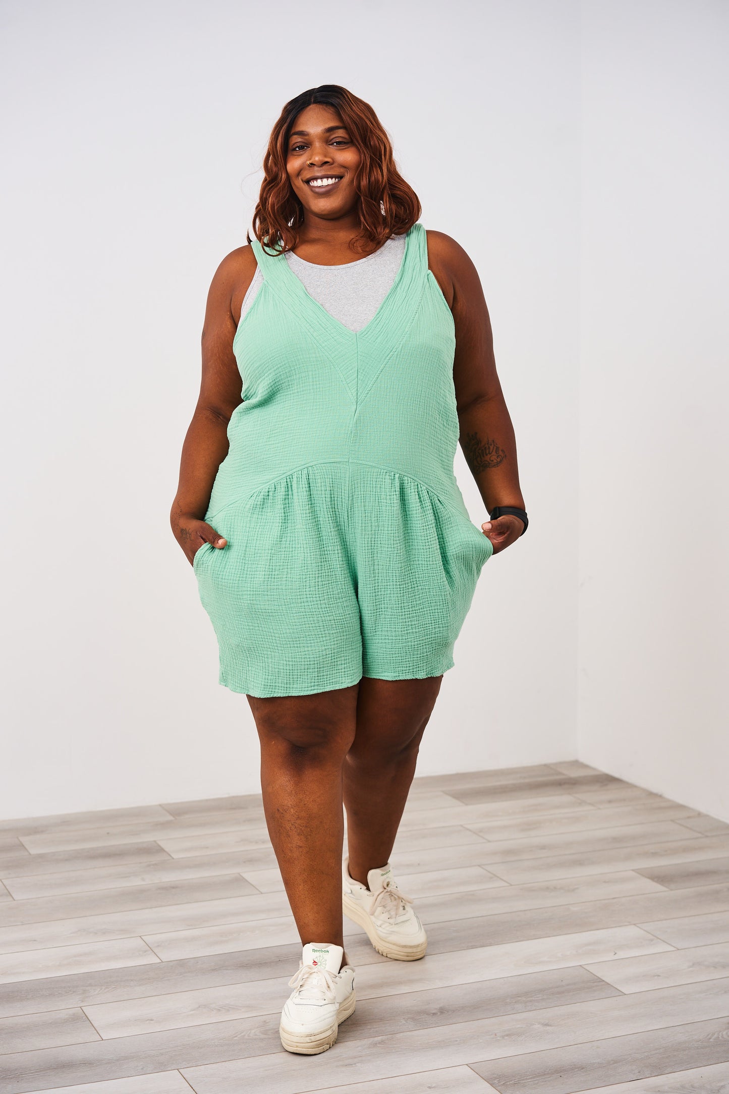 Latched Mama Coastline Nursing Overalls - Final Sale