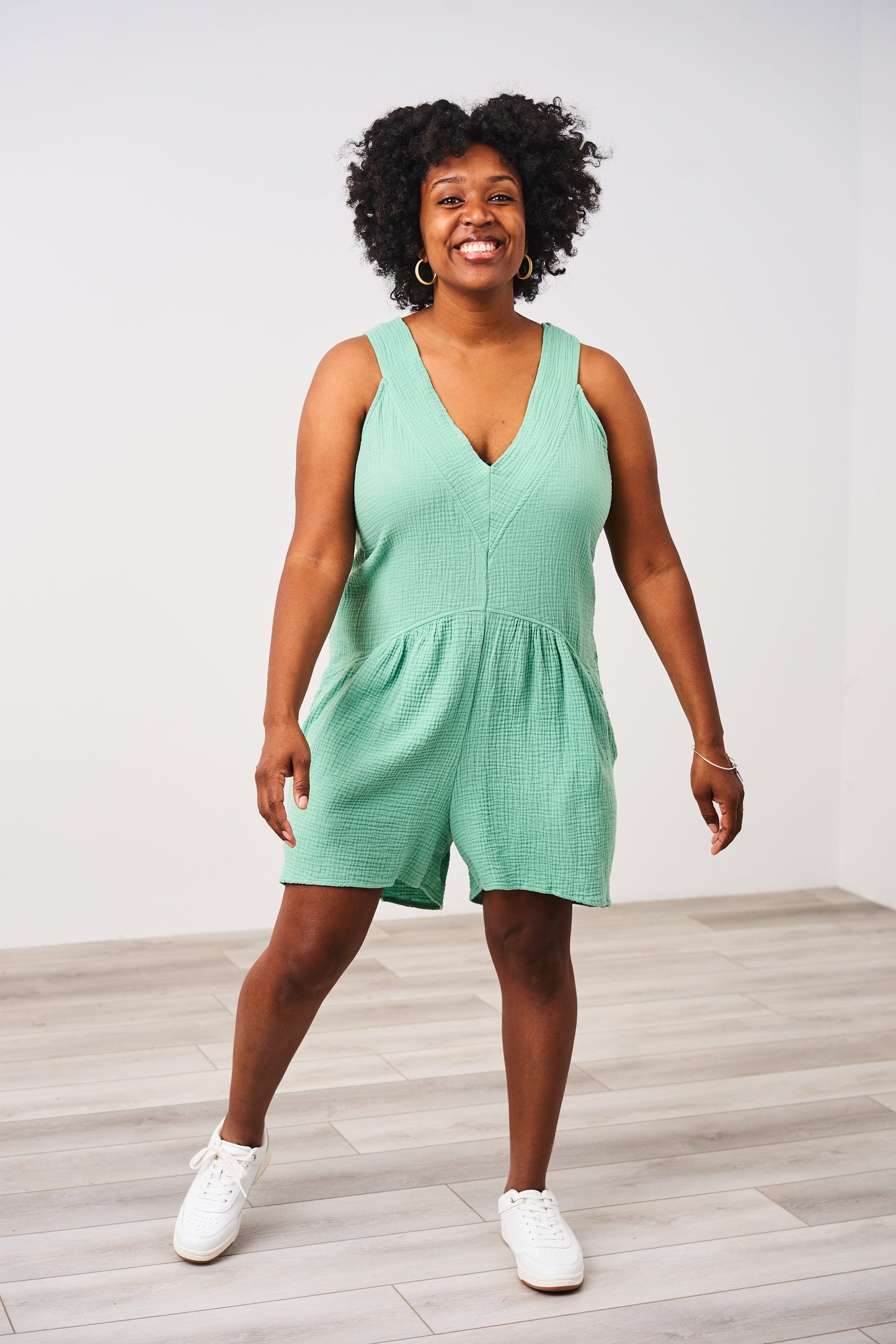 Latched Mama Coastline Nursing Overalls - Final Sale