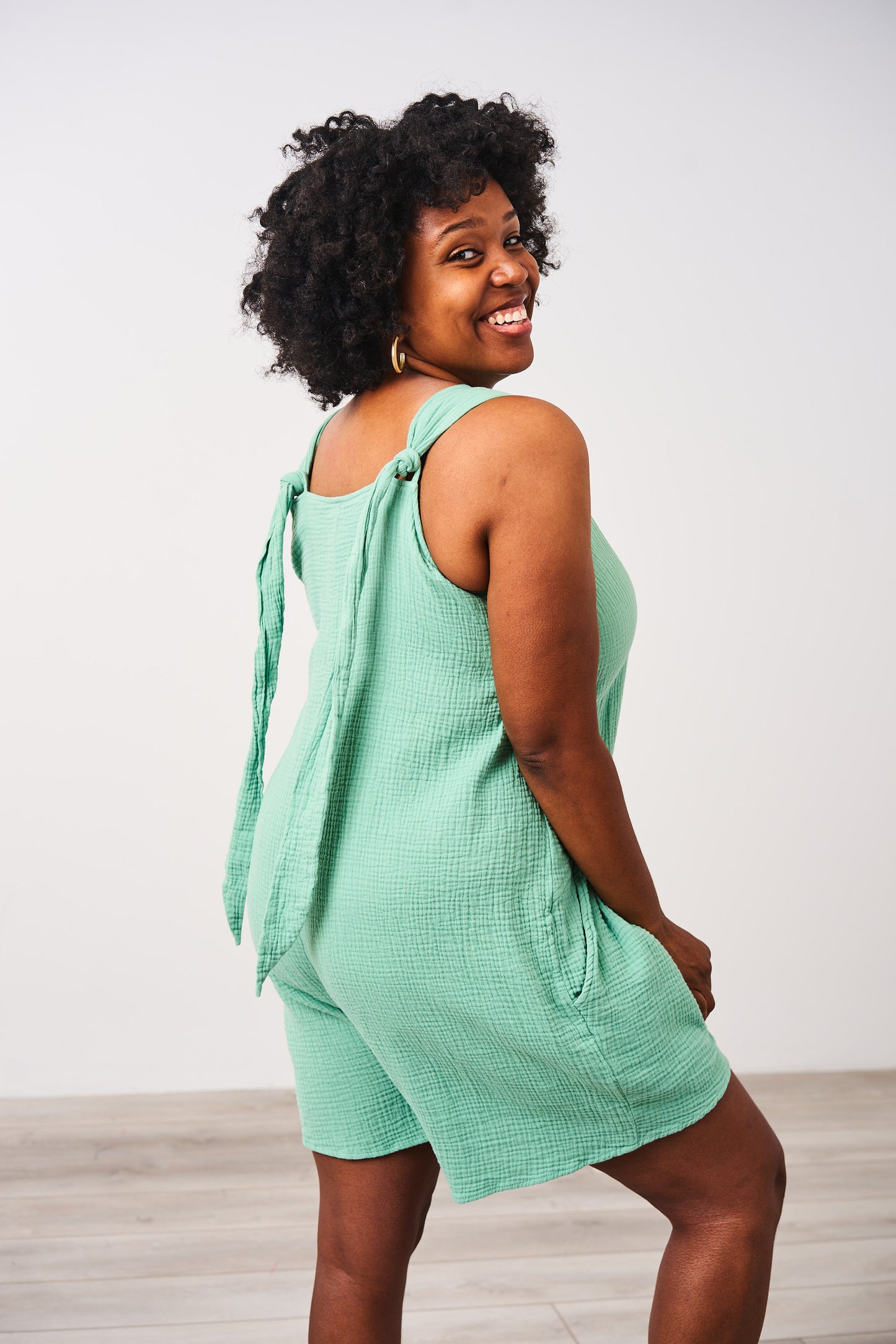 Latched Mama Coastline Nursing Overalls - Final Sale