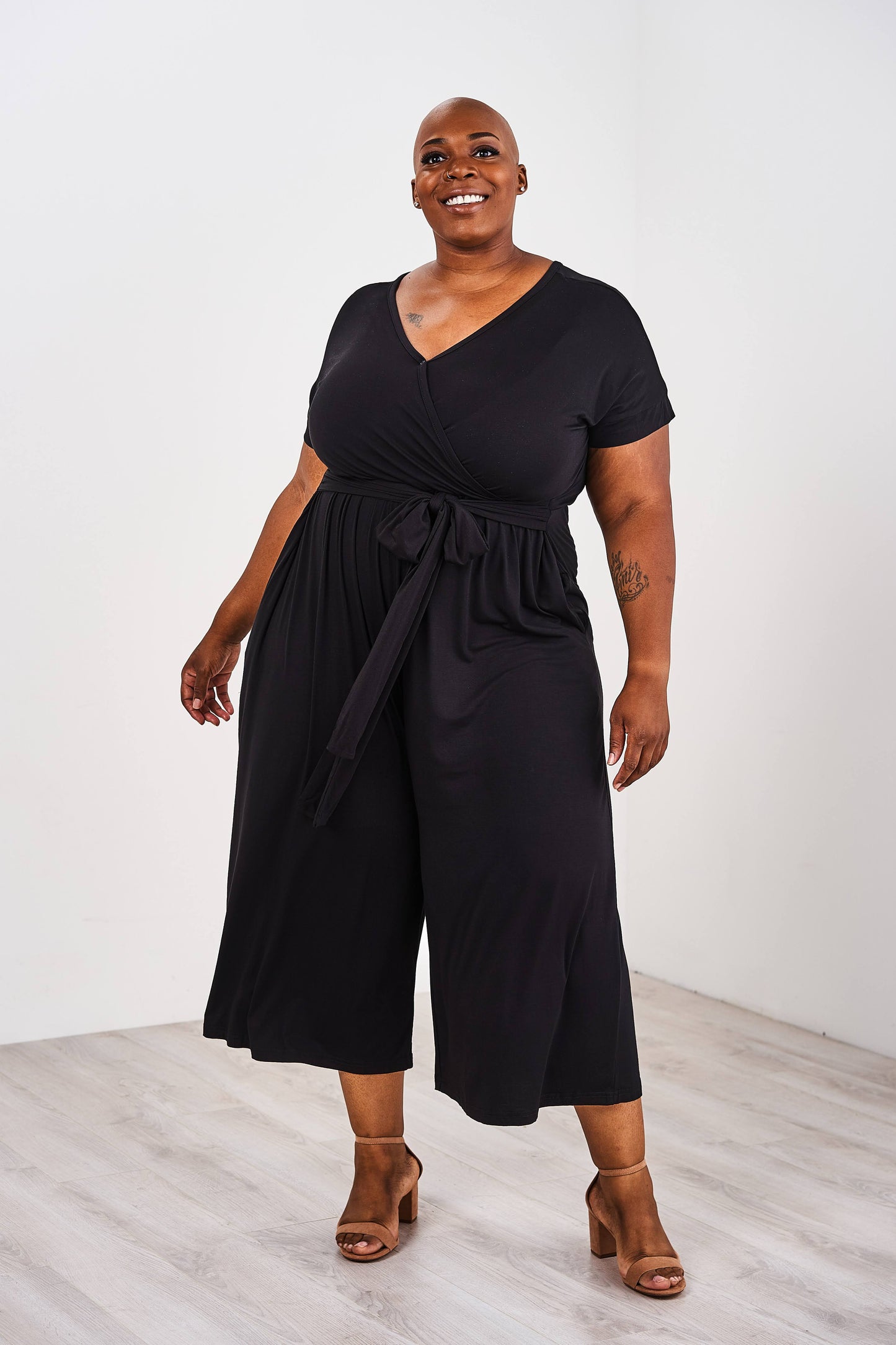Latched Mama V-Neck Nursing Jumpsuit