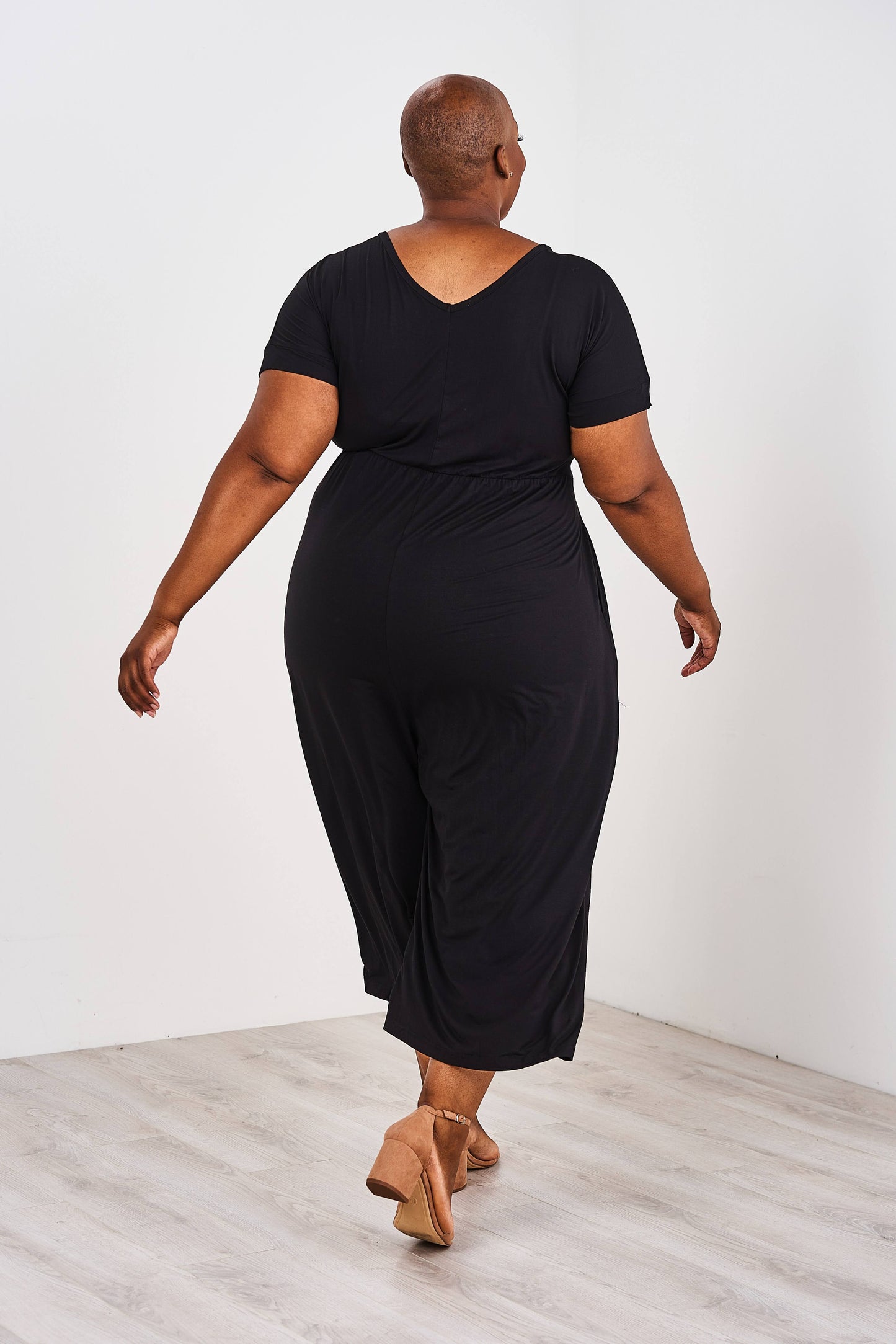 Latched Mama V-Neck Nursing Jumpsuit