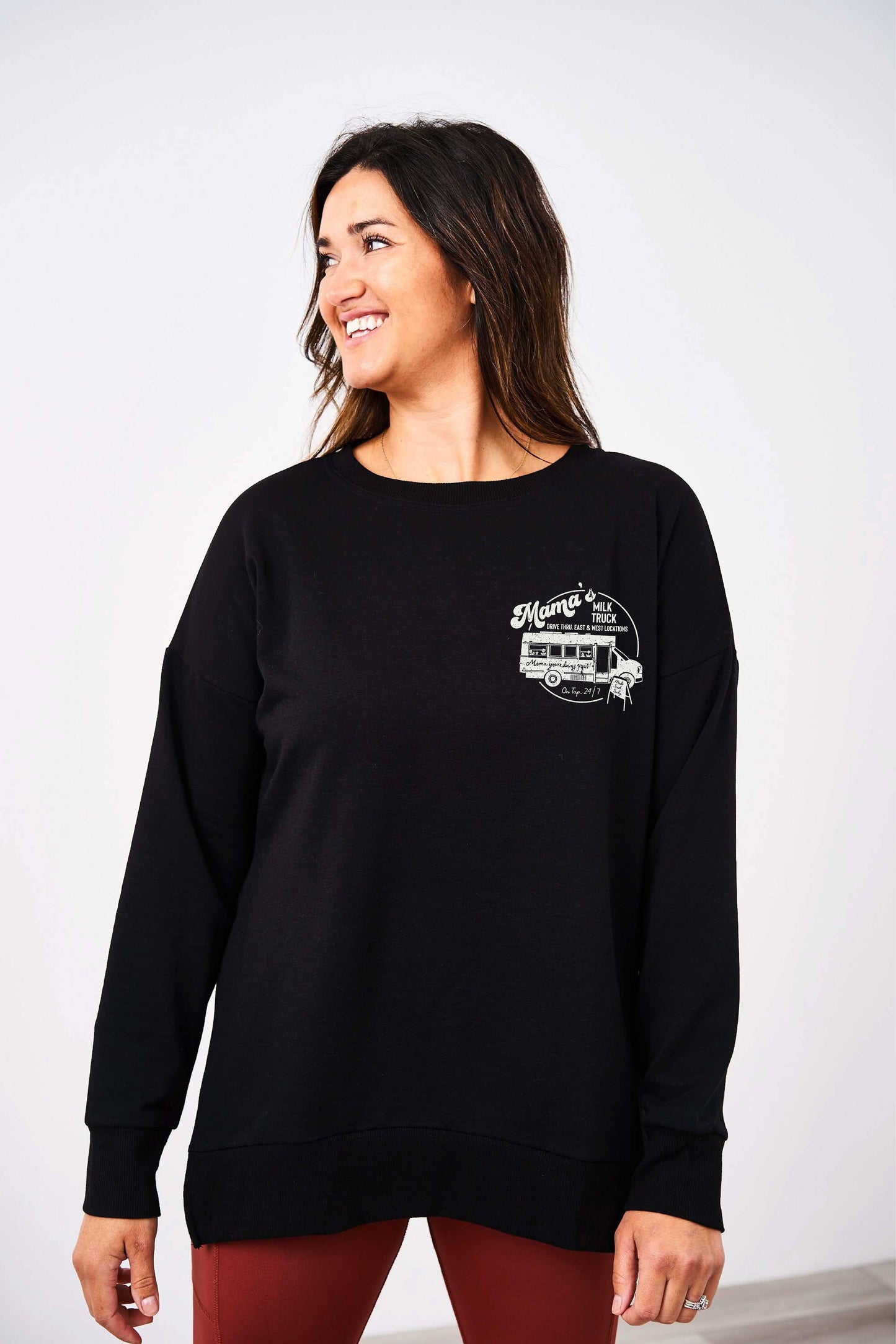 Latched Mama Milk Truck Nursing Pullover