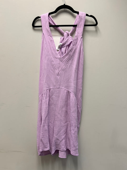 Outlet 7295 - Latched Mama Coastline Nursing Overalls - Final Sale - Wisteria - Medium