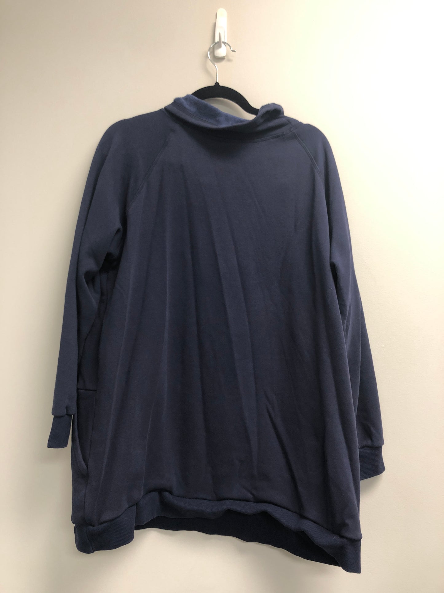 Outlet 7055 - Latched Mama Harbor Snap Nursing Pullover - Navy - 3X