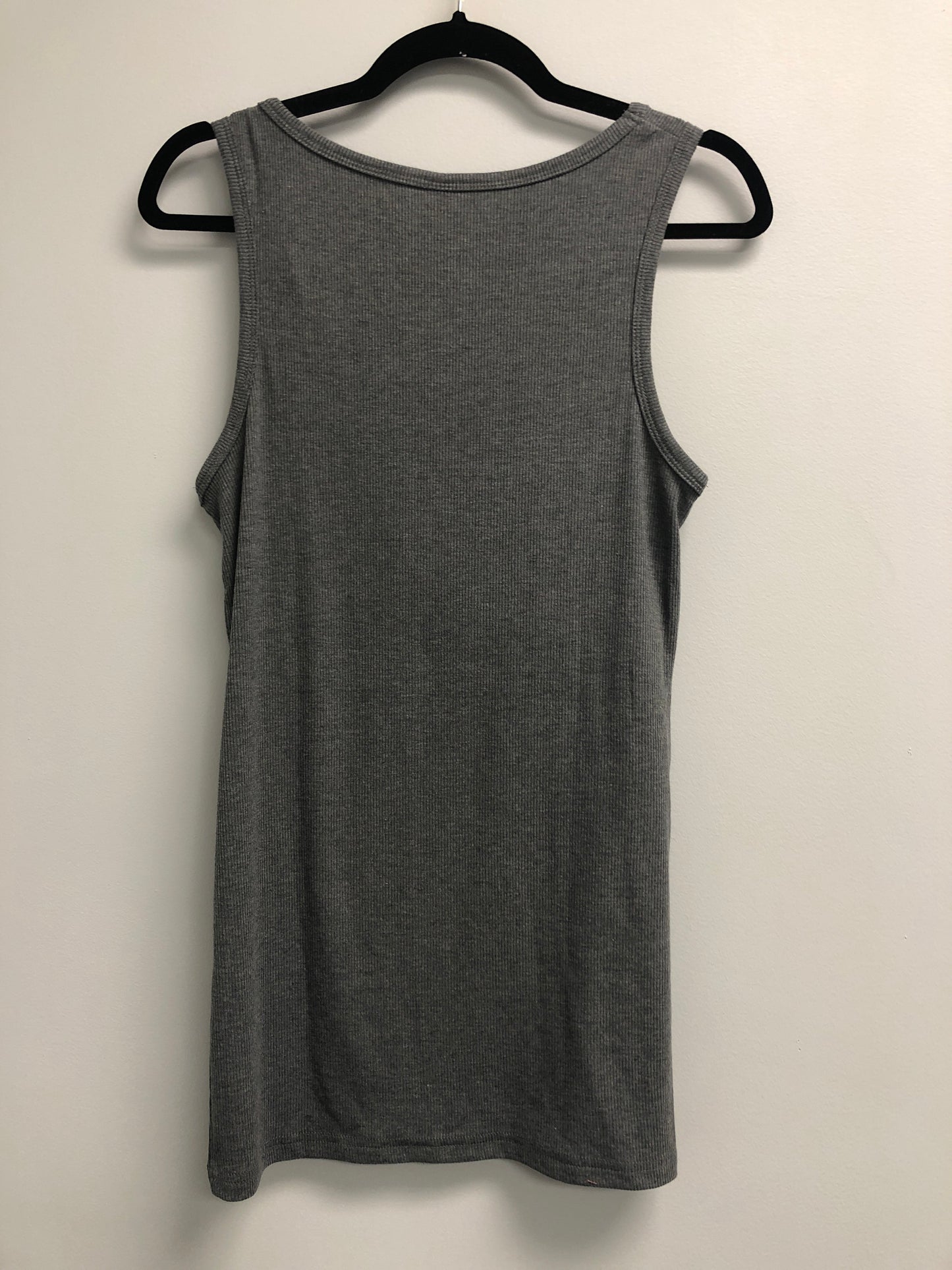 Outlet 7003 - Latched Mama Ribbed Nursing Tank - Charcoal - Small