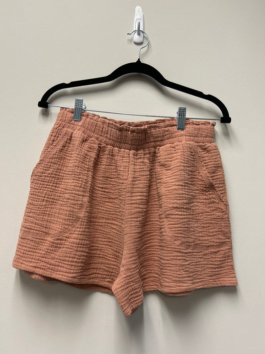 Outlet 7297 - Latched Mama Coastline Cotton Shorts - Dusty pink - Large