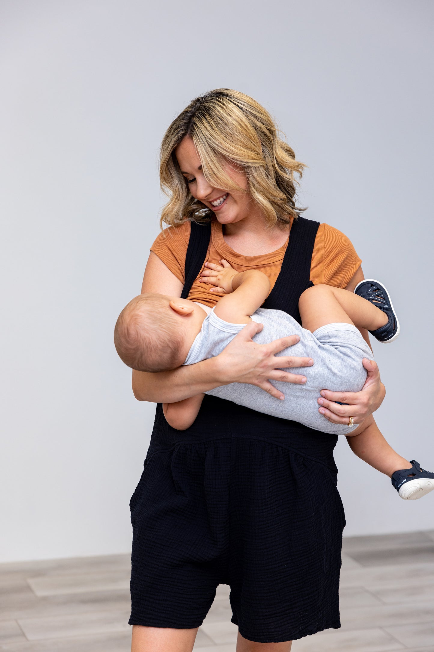 Latched Mama Coastline Nursing Overalls - Final Sale