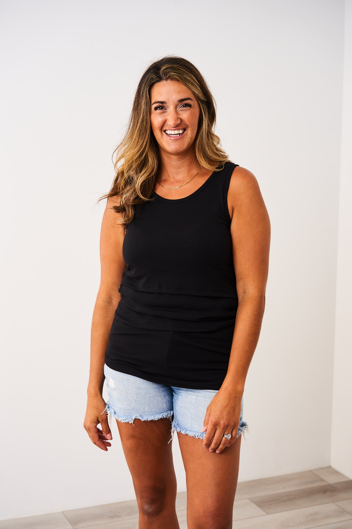 Latched Mama Ribbed Nursing Tank