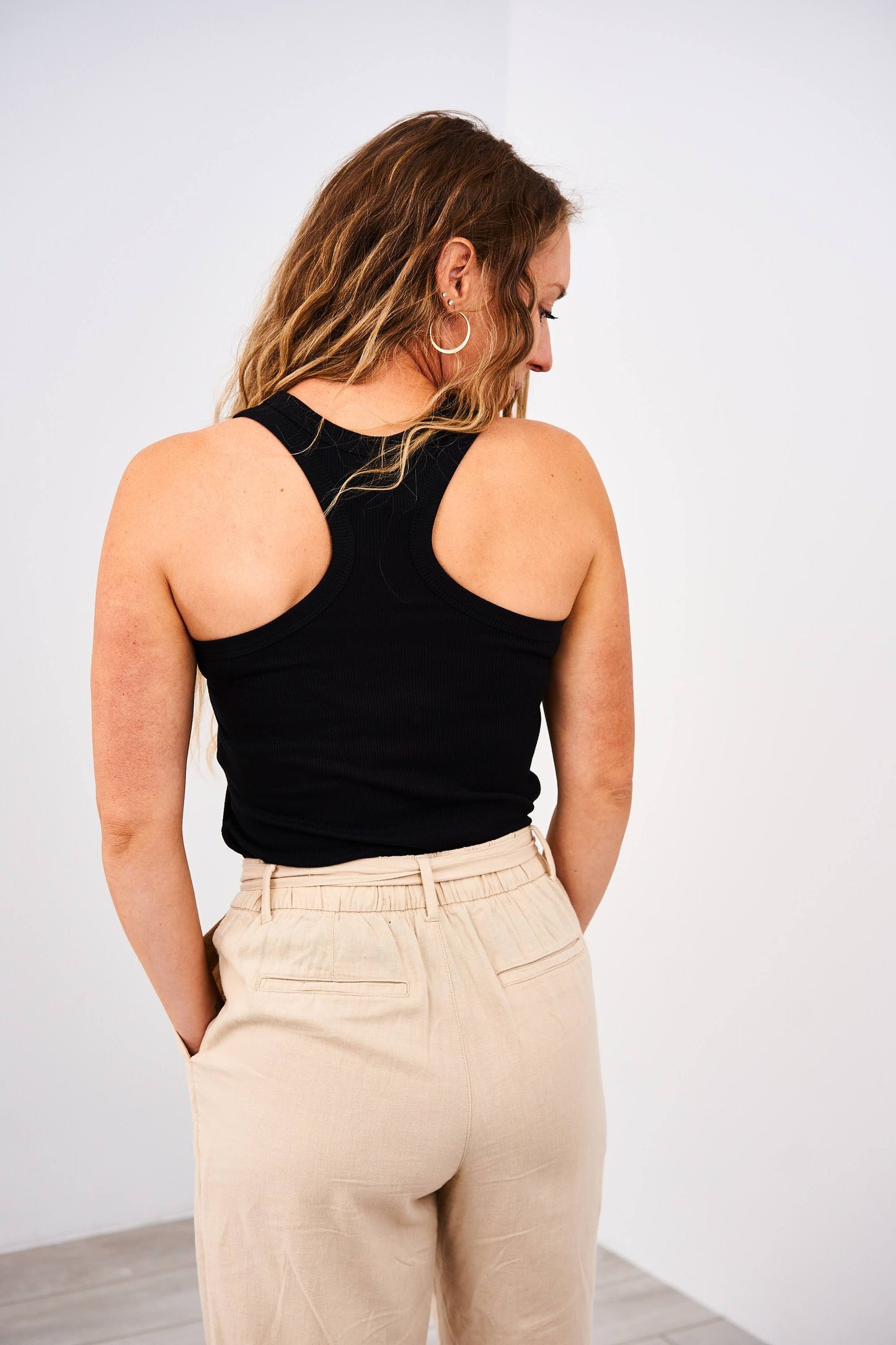 Latched Mama Racerback Ribbed Nursing Tank