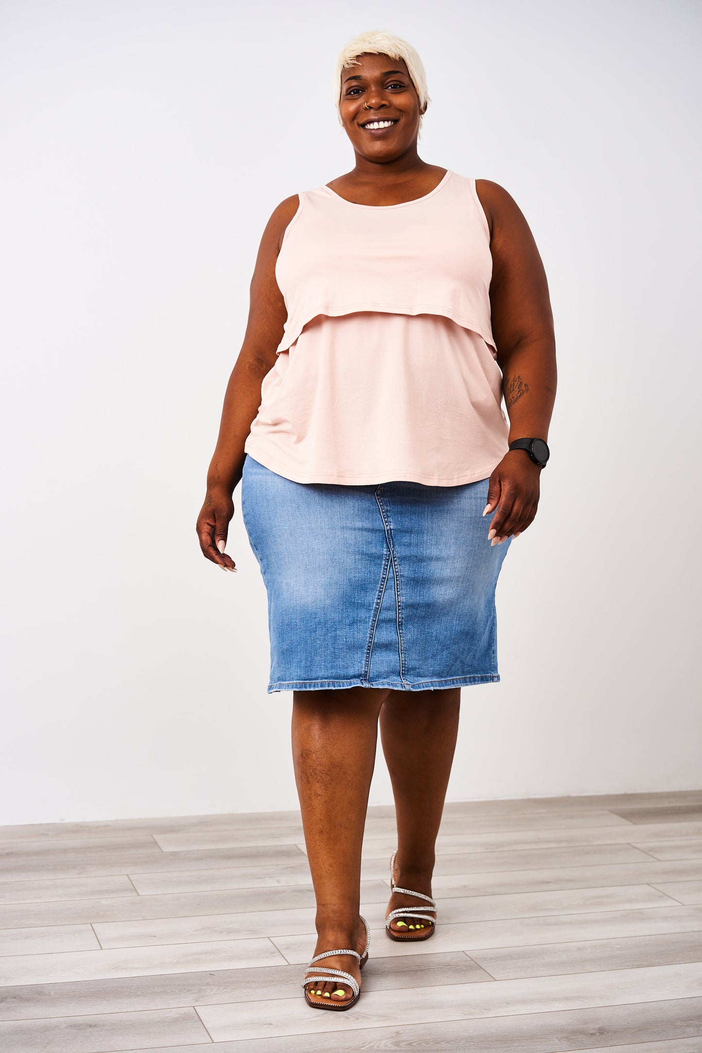 Latched Mama Cotton Swing Nursing Tank - Final Sale