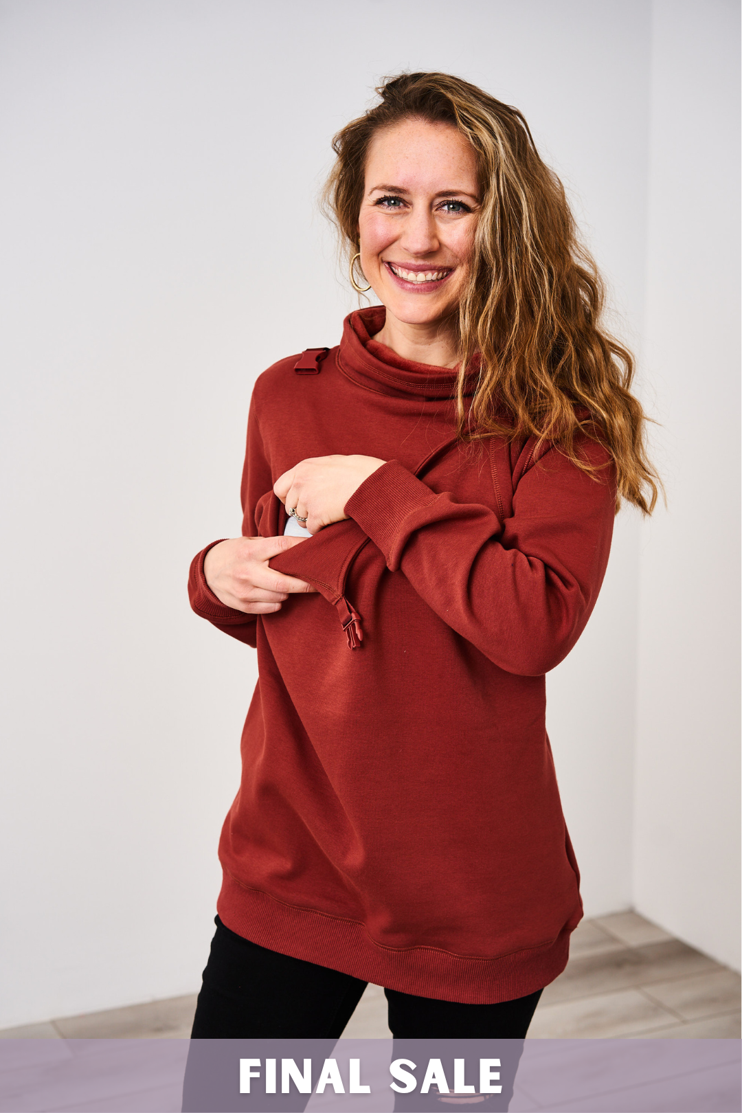 Latched Mama Buckle & Go Babywearing Pullover - Final Sale