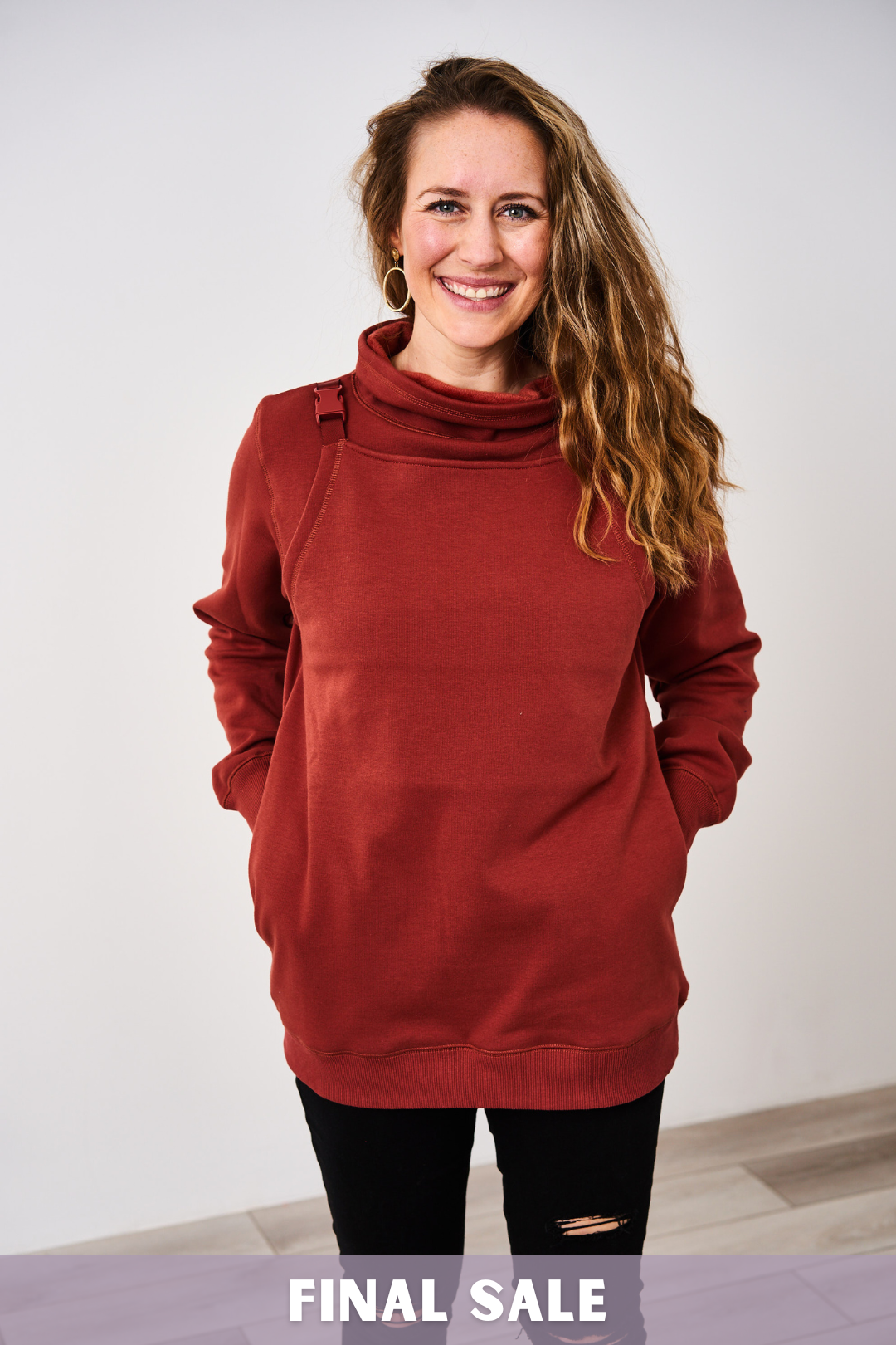 Latched Mama Buckle & Go Babywearing Pullover - Final Sale