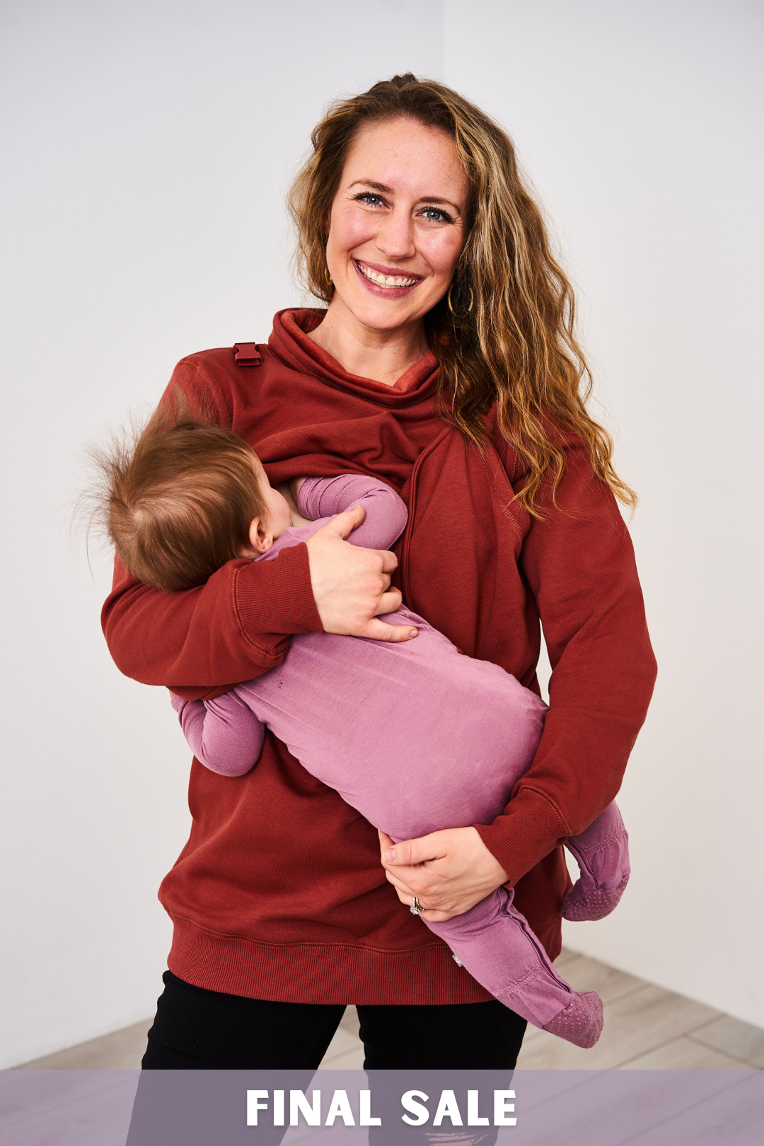 Latched Mama Buckle & Go Babywearing Pullover - Final Sale