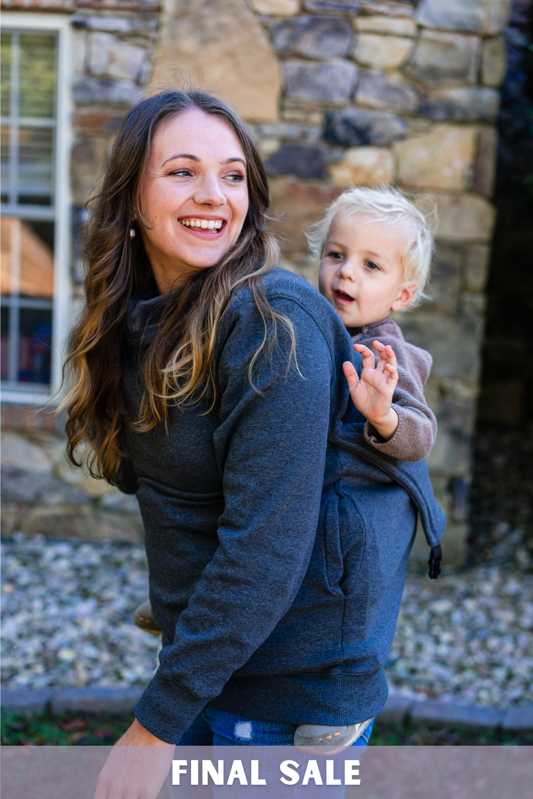 Latched Mama Buckle & Go Babywearing Pullover - Final Sale