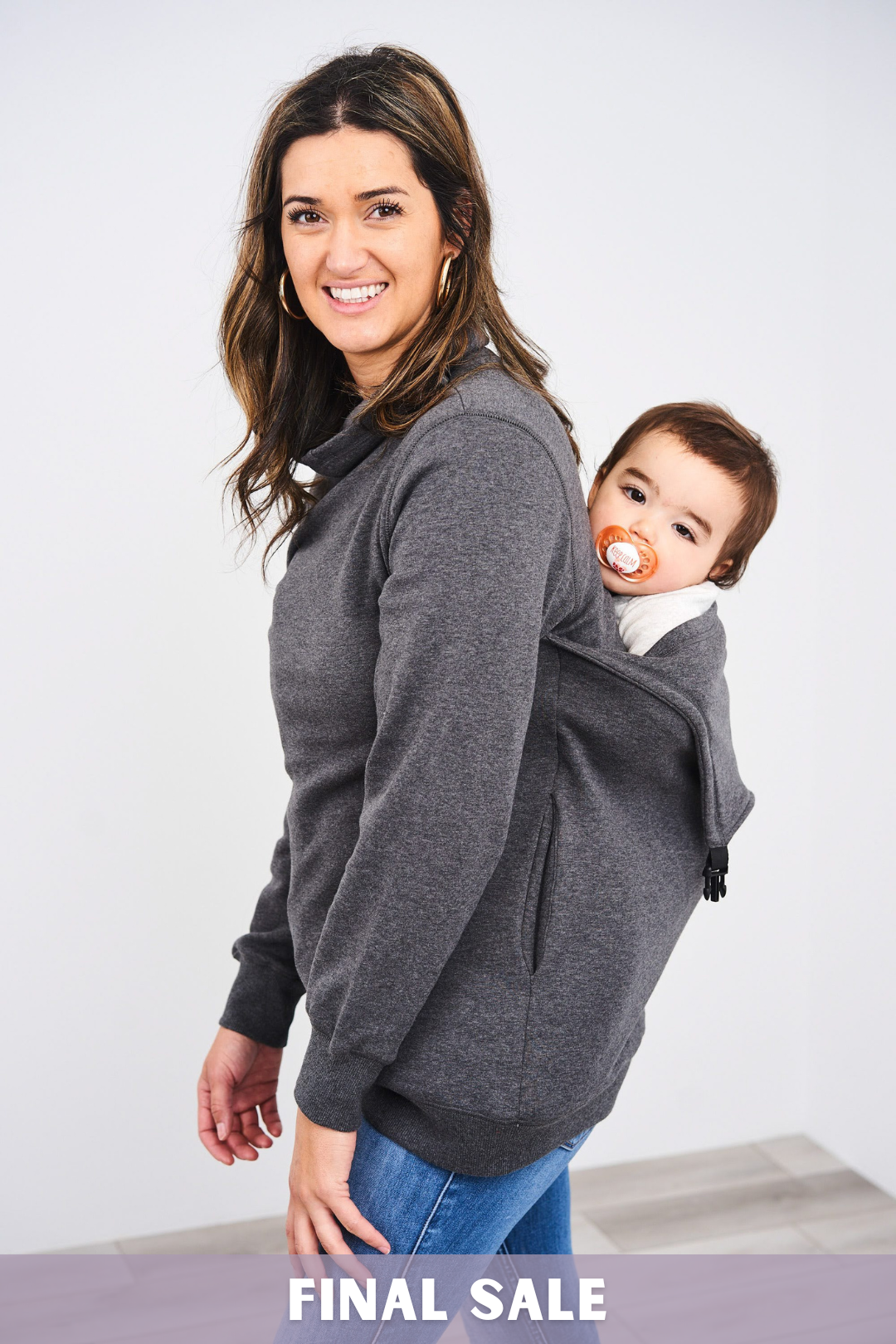 Latched Mama Buckle & Go Babywearing Pullover - Final Sale