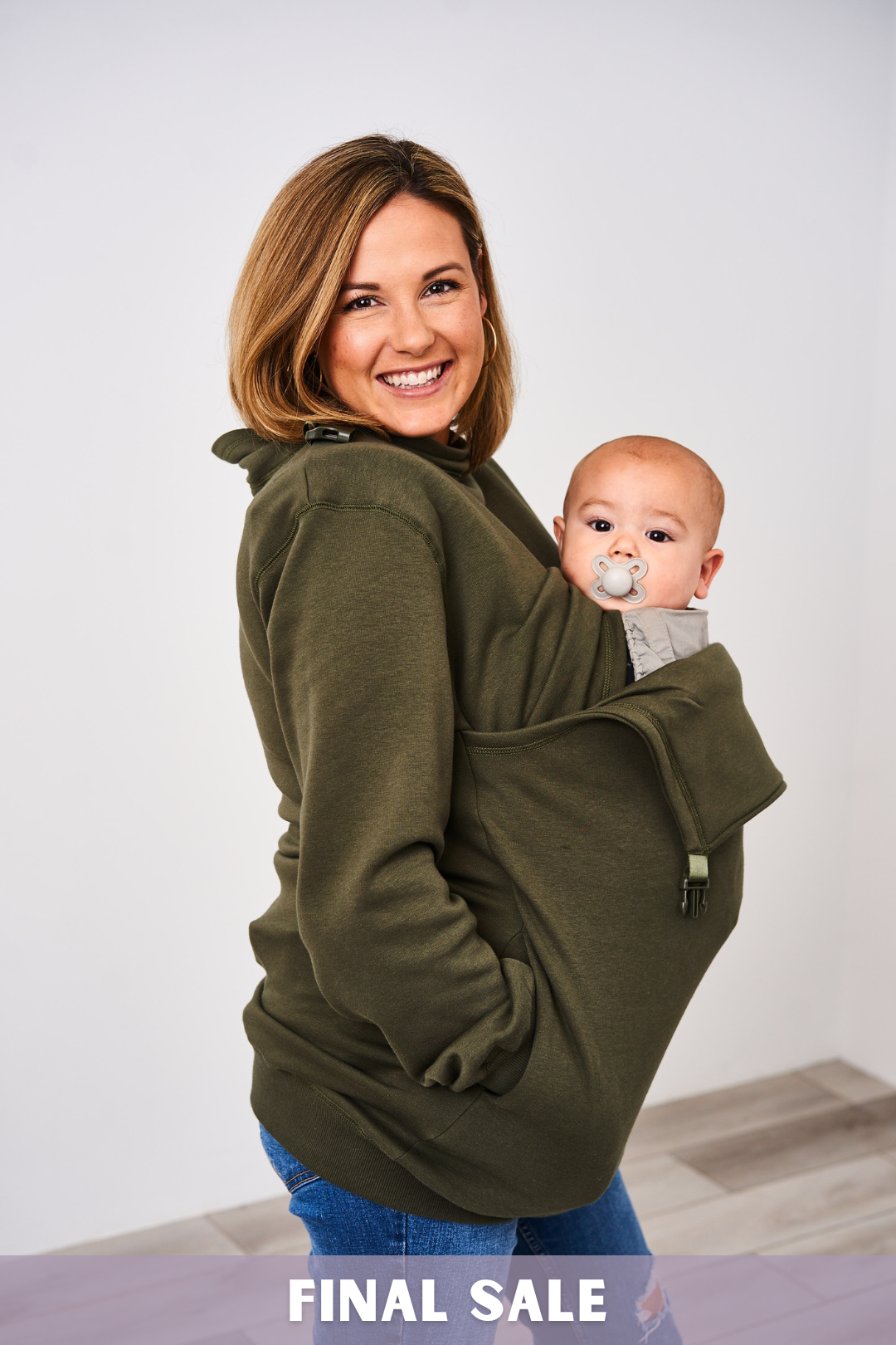 Latched Mama Buckle & Go Babywearing Pullover - Final Sale