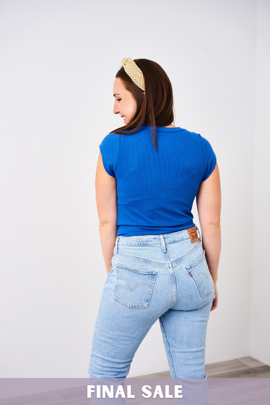 Latched Mama Ribbed Cap Sleeve Nursing Tee - Final Sale