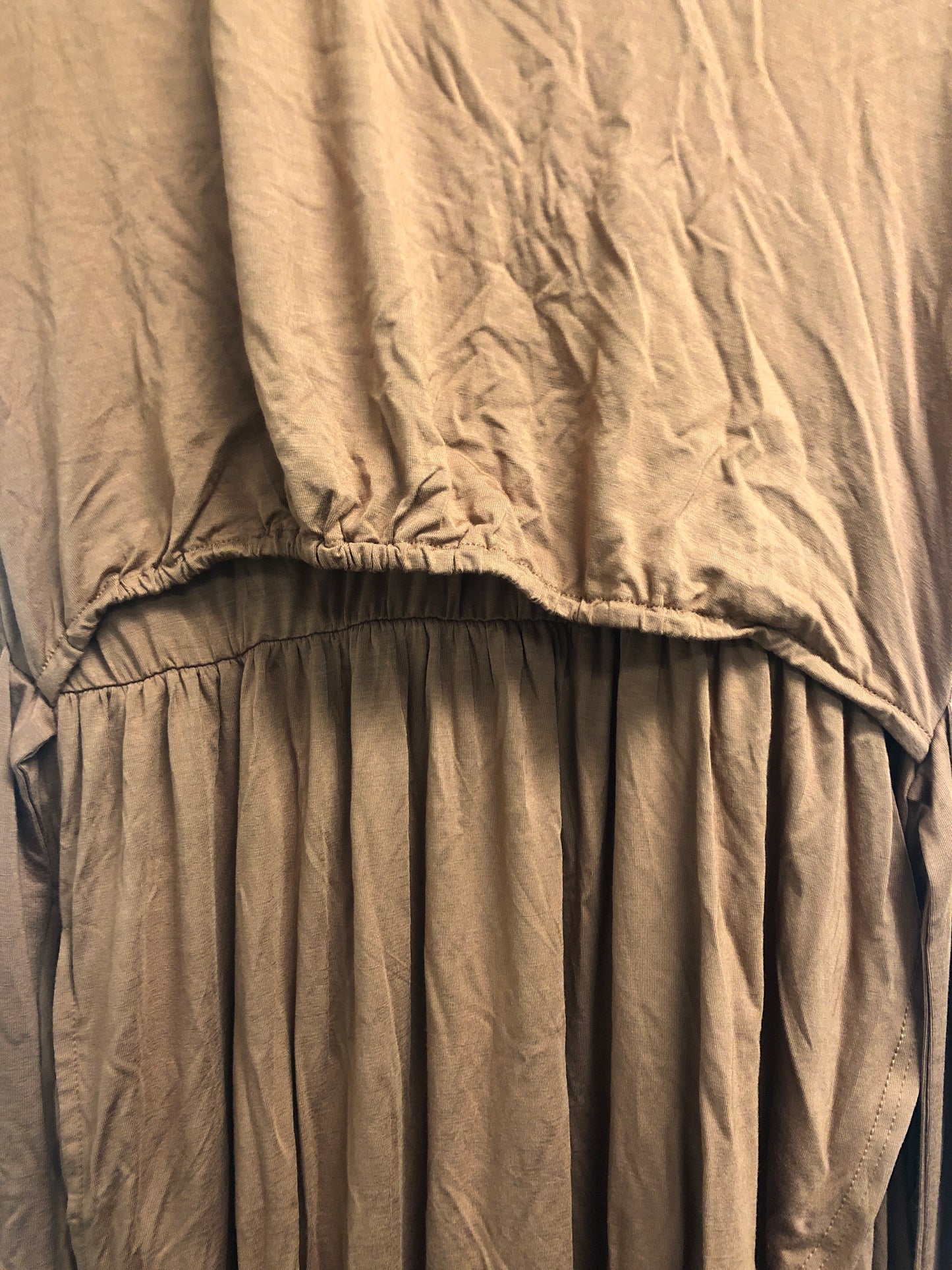 Outlet 7129 - Latched Mama Petal Maxi Nursing Dress - Copper - Medium