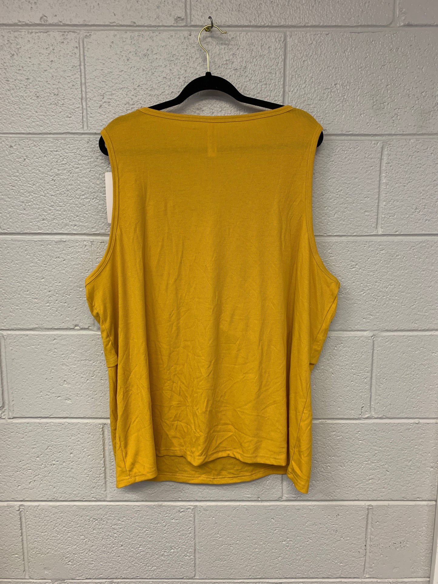 Outlet 7195 - Latched Mama Ribbed Nursing Tank - Marigold - 3X