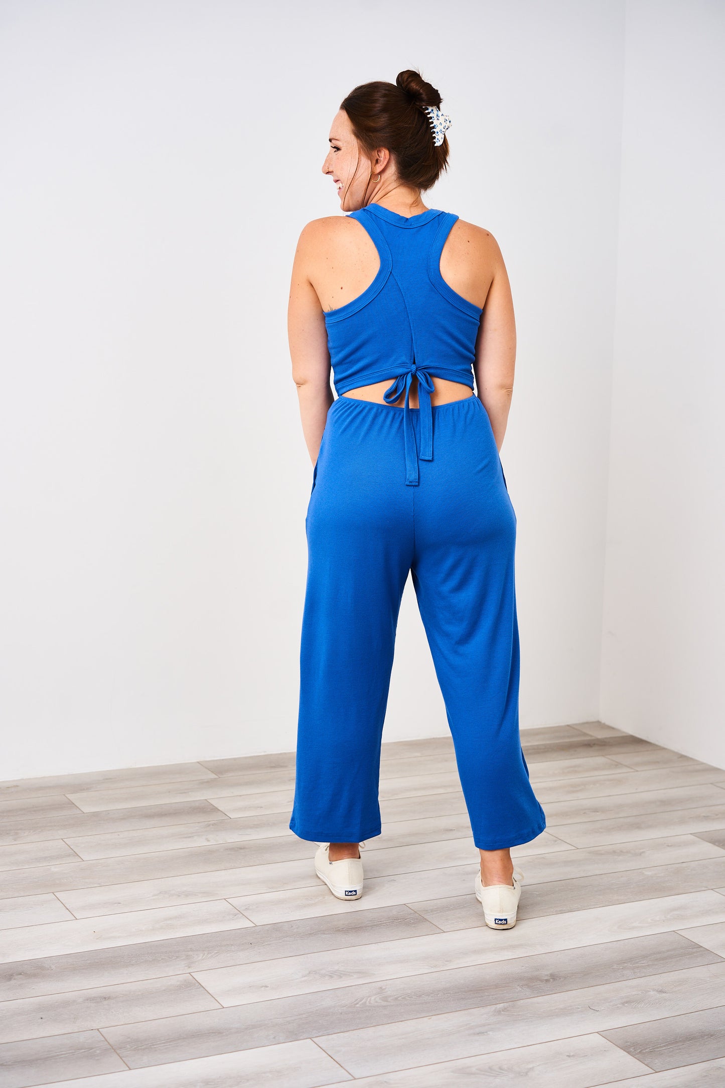 Latched Mama Ribbed Tie Back Nursing Jumper - Final Sale