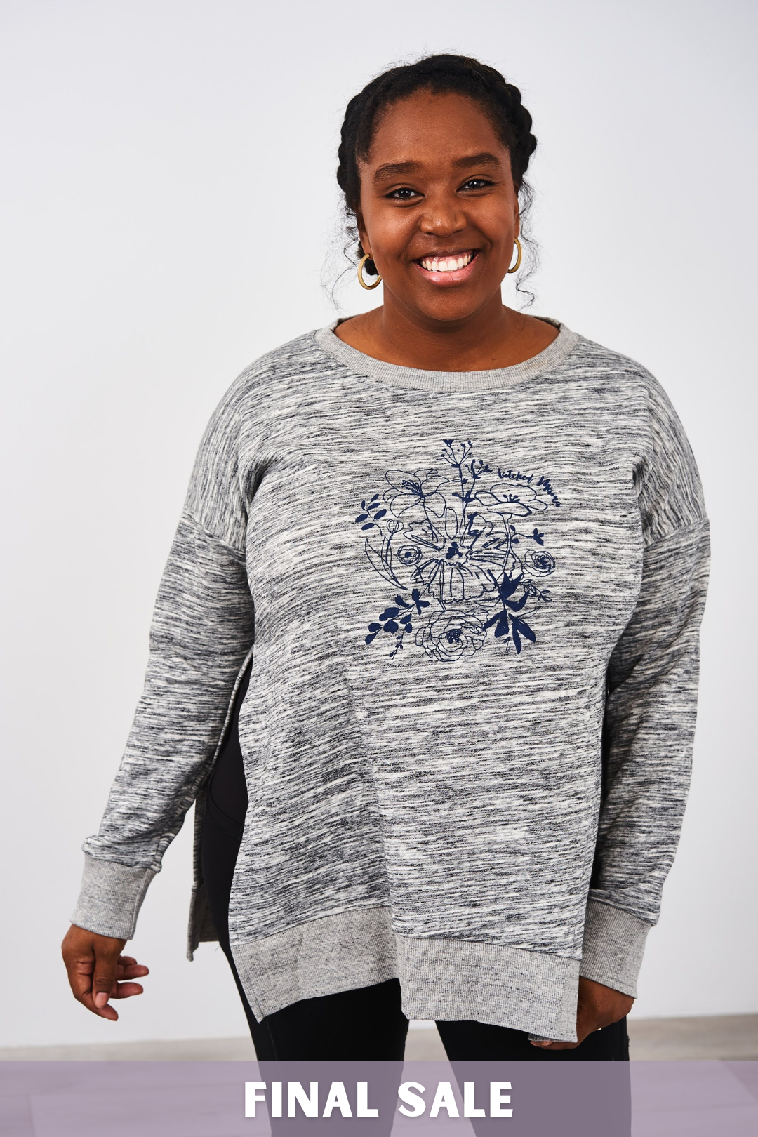 Latched Mama Deluxe Crewneck Nursing Pullover Final Sale