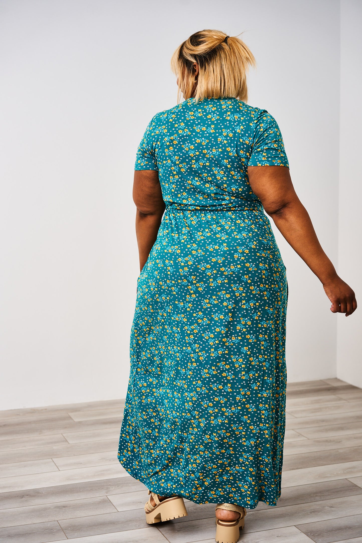 Latched Mama Petal Maxi Nursing Dress