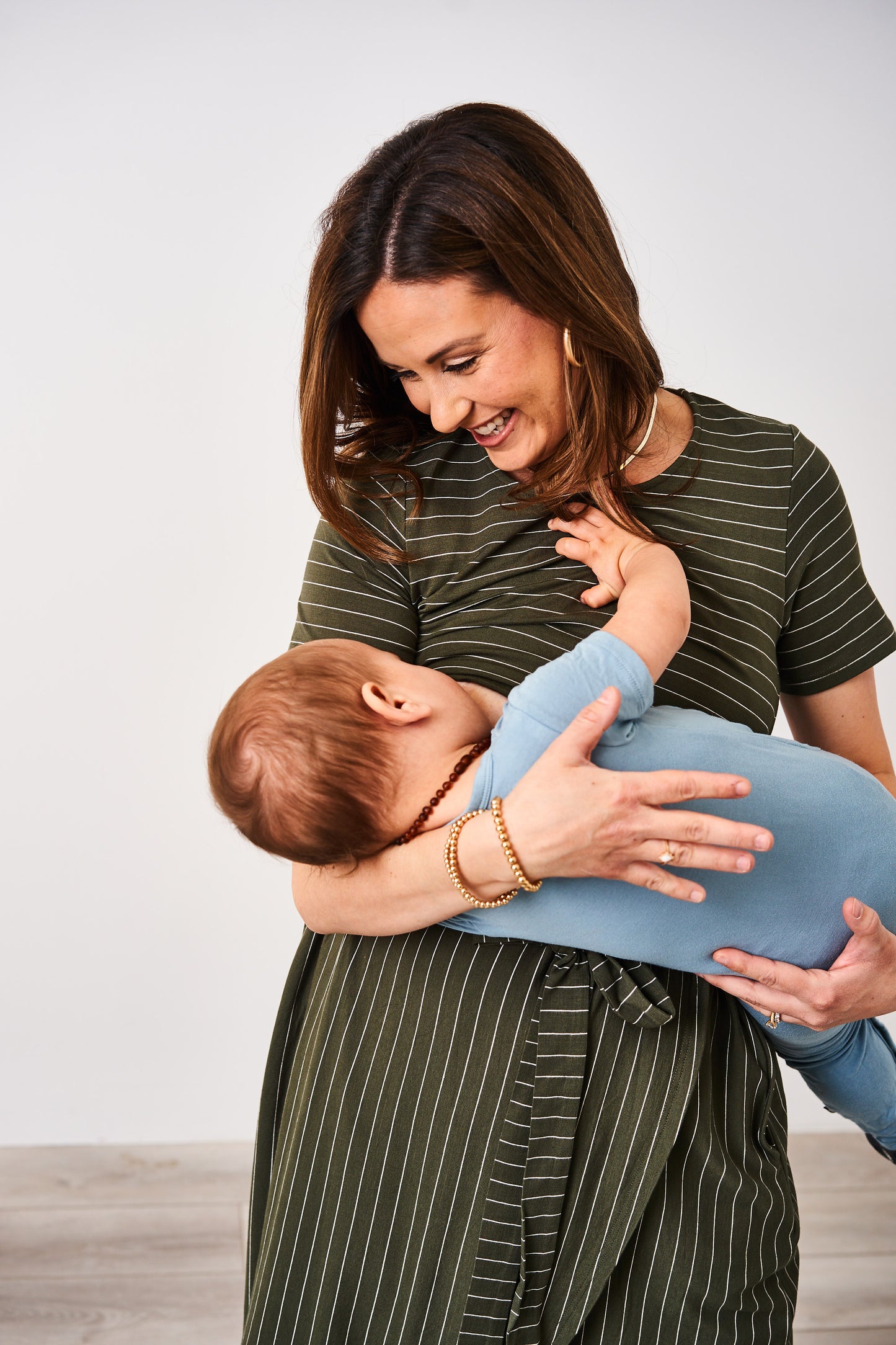 Latched Mama Petal Maxi Nursing Dress